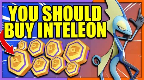 Why You Should Buy Inteleon Aeos Coins Release Pokemon Unite Youtube