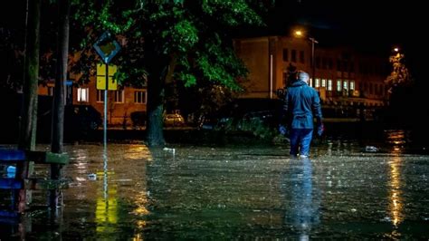 Gorzów znów pod wodą Nawałnica przeszła wieczorem nad miastem