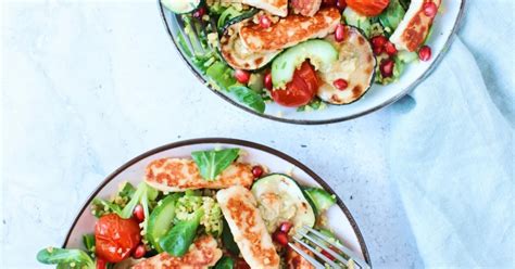 Bulgur Salade Met Haloumi Jaimys Kitchen