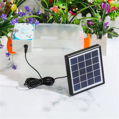 New Solar Diy Micro Automatic Drip Irrigation Kit Self Watering Usb