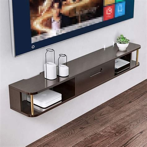 QYJ Floating Shelf Estantes Flotantes Para TV Para Colgar En La Pared