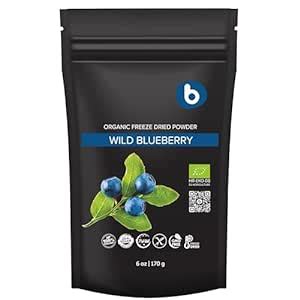 Amazon Organic Wild Blueberry Powder From Freeze Dried Wild