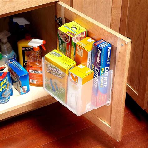 Ways To Use Your Kitchen Cabinet Doors As Storage Page Of