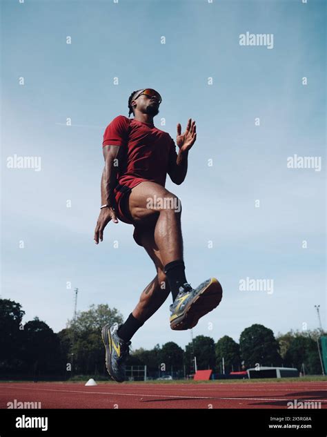 Mile End Uk 10 May 2024 Usas Chris Royster During Training In