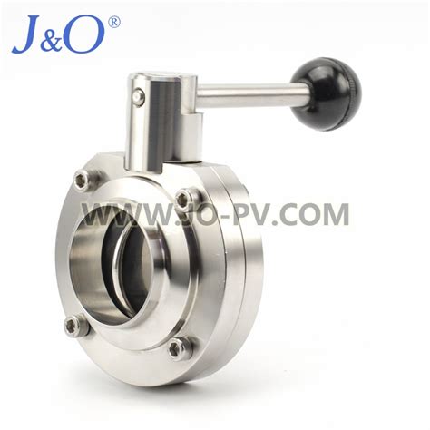 Sanitary Butterfly Valve Weld Weld China Jando Fluid Control