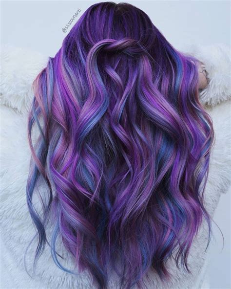 30 Best Purple Hair Ideas For 2024 Worth Trying Right Now Hair Adviser Idee Per Colori Di