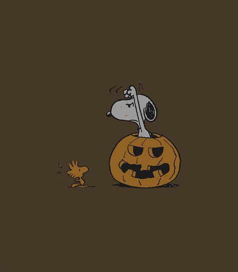 Peanuts Halloween Snoopy Woodstock Digital Art by Oscard Paety - Fine ...