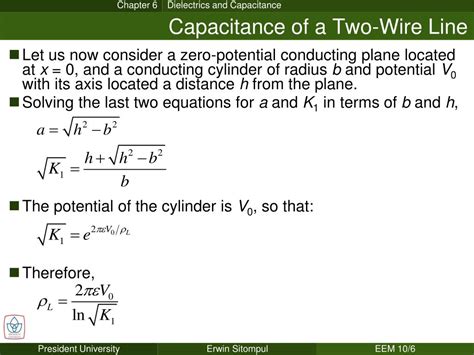 Ppt Capacitance Of A Two Wire Line Powerpoint Presentation Free Download Id2854037