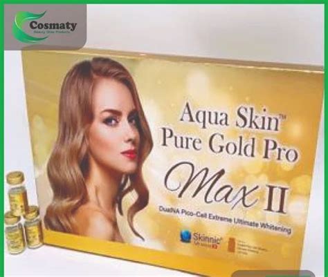 Aqua Skin Pure Gold Pro Max II Pico Whitening Injection Packaging Type