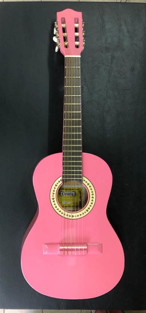 Gracia Modelo Ni O Guitarra Criolla Clasica Infantil Rosa