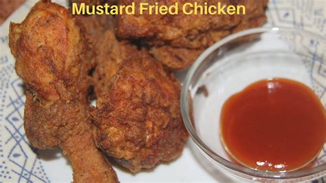 Mustard Fried Chicken How To Cook Mustard Fried Chicken Easy Fried Chicken Recipe Youtube