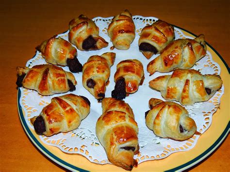 El Placer De Cocinar Mini Croissants Au Chocolat