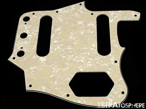 NEW Aged Pearloid Jaguar PICKGUARD For Fender American Reverb