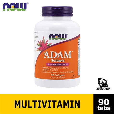 NOW Foods | ADAM | Superior Men's Multivitamin | 90 capsules