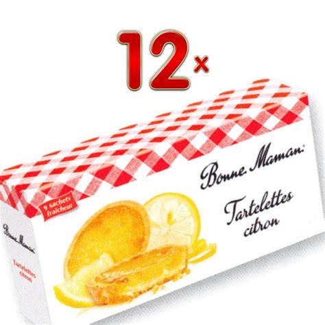 Bonne Maman Tartelettes Citron X G Packung M Rbeteig Mit Zitro