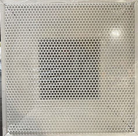 Drop Ceiling T Bar Perforated Face Air Vent Register Shelly Lighting