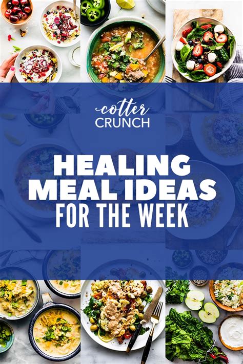 Foods that Heal & Meal Ideas For the Week