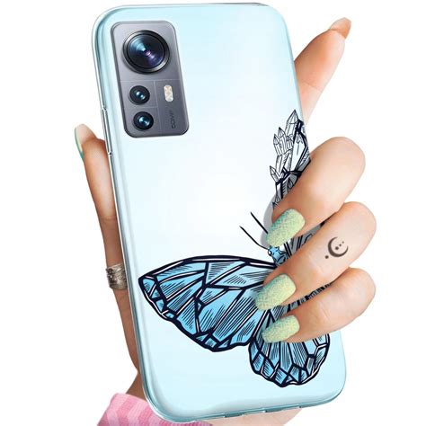 Etui Do Xiaomi 12 5G 12X 5G Wzory Motyle Butterfly Barwne Obudowa