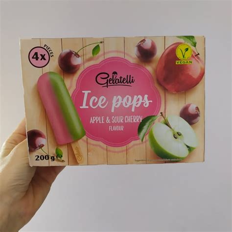 Gelatelli Ice Pops Apple Sour Cherry Flavour Review Abillion