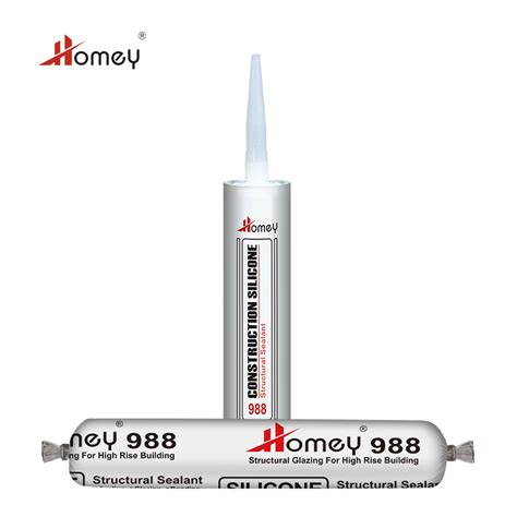 Homey High Quality Glass Neutral Cure Structural Silicone Sealant China Silicone Sealant