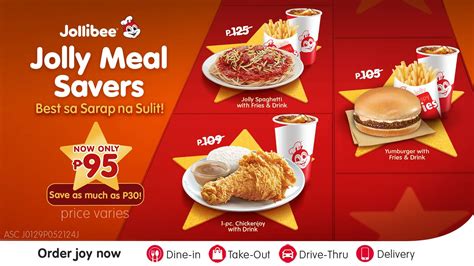 You Can Now Get Jollibees Bestsellers For Only P95