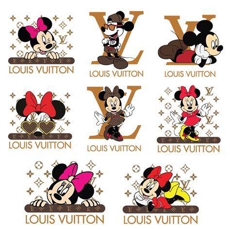 Mickey Louis Vuitton Svg Bundle Bundle Brand Logo Svg Bra Inspire