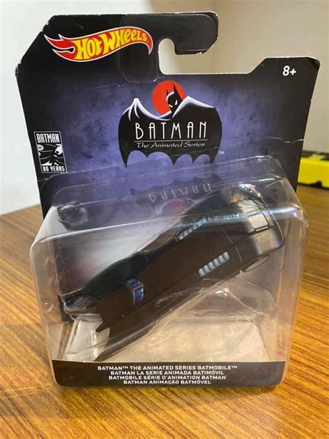 Batmobile Hot Wheels Batman The Animated Series Car New On Card