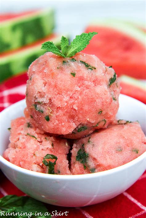 Vegan Watermelon Sorbet Recipe