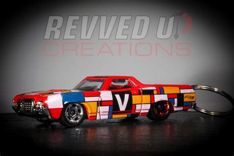 Ford Ranchero Art Car V Hot Wheels Keychain Etsy