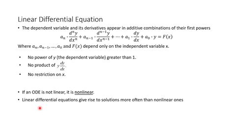 Introduction To Differential Equations Youtube