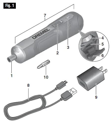 Dremel A Pe Go V Max Cordless Screwdriver Instruction Manual