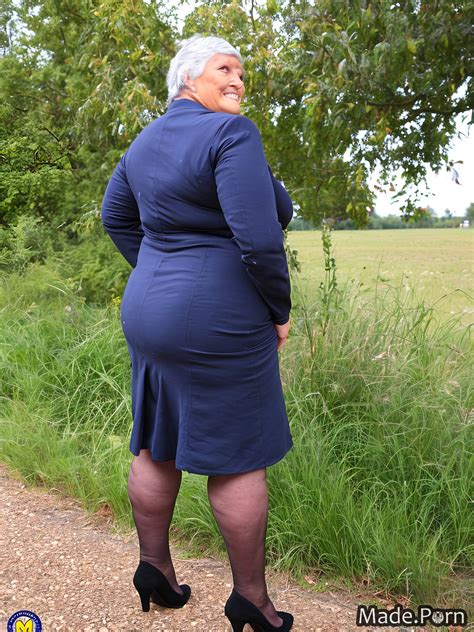 Hot Granny Porn Pantyhose Bent Over Ssbbw Dress Woman High Heels