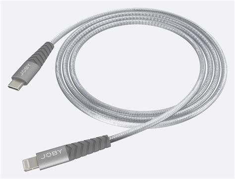 JOBY CHARGE AND SYNC CABLE USB C To Lightning Apple MFi Certified