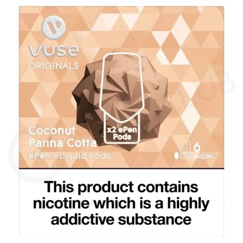 Coconut Cream EPen Prefilled Vape Pod By Vuse