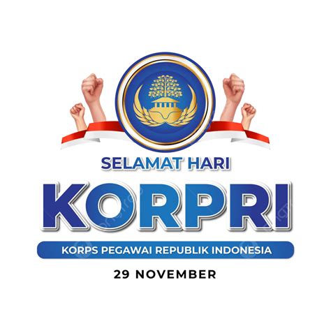 Selamat Hari Korpri 29 November Vektor Hari Korpri 2023 Ucapan Hari