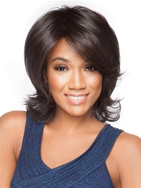 Feathered Bob Wigs With Flipped Ends