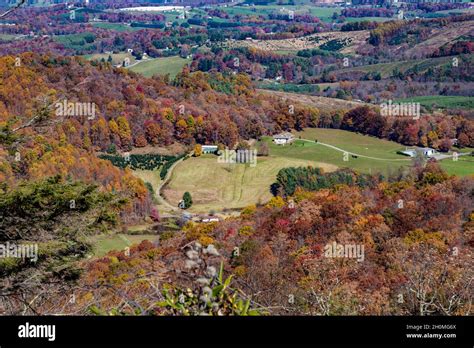 Aerial Video Of Secluded Country Style Private Residence Surrounded By