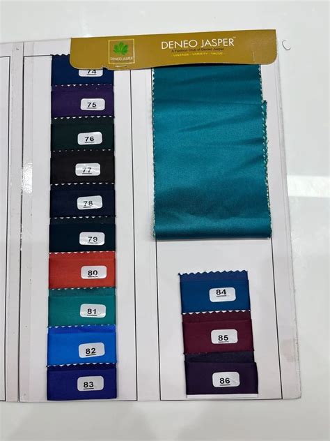 Plain Solids Polyester Satin Fabric At Rs Meter In Surat Id