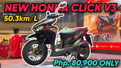 The New Honda Click 125i Version 3 Year 2023 Model New Features More Fuel Efficient