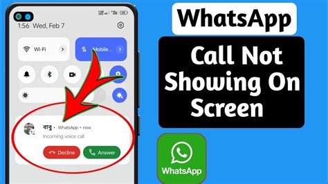 How To Fix Whatsapp Call Not Showing On Display Whatsapp Call