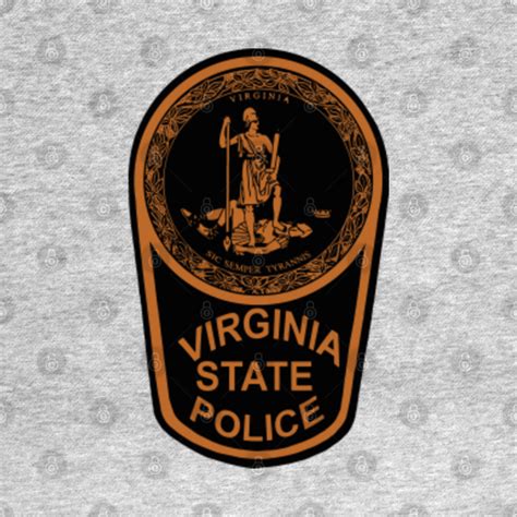 Virginia State Police Logo Crest - Virginia State Police - Tank Top ...