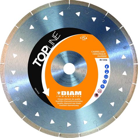 Diam Industries Disque Diamant Pour Carrelage C Ramique Fa Ence Granit