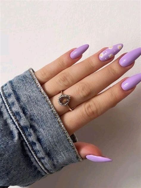 Cute Purple Nail Designs For Summer