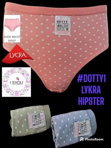 Printed Dotty Lycra High Waist Hipster Panties At Rs 76piece In Ghaziabad Id 2853644380512