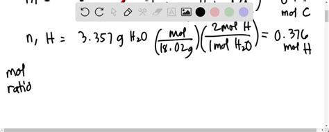 Solved When Grams Of A Hydrocarbon Cxhy Were Burned In A