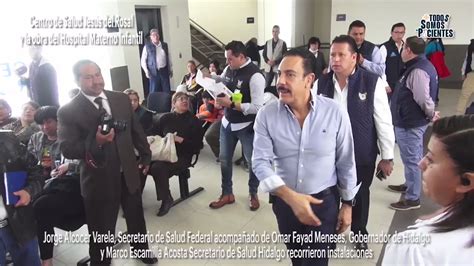 Salud Hidalgo On Twitter Visita A Hidalgo Del Secretario De Salud