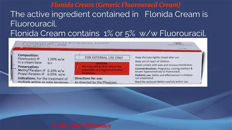 PPT Flonida Cream Generic Fluorouracil Cream PowerPoint