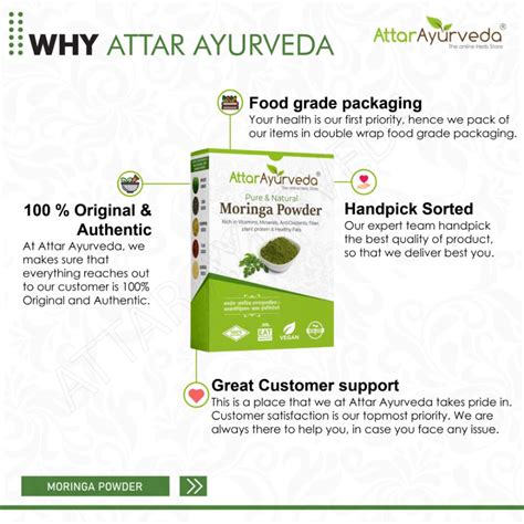 Moringa Powder For Weight Loss Drumstick Attar Ayurveda