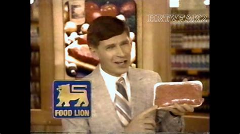 1988 Food Lion Commercial Ground Beef Comparison Youtube