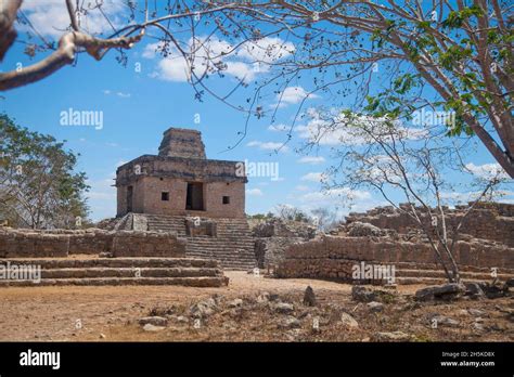 Temple Of The Seven Dolls At Dzibilchaltun A Mayan Archaeological Site